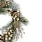 22" Acorn, Pinecone & Flocked Pine Needle Wreath